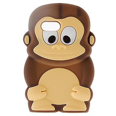 Protetor padrão caso TPU Soft macaco para Samsung S5360